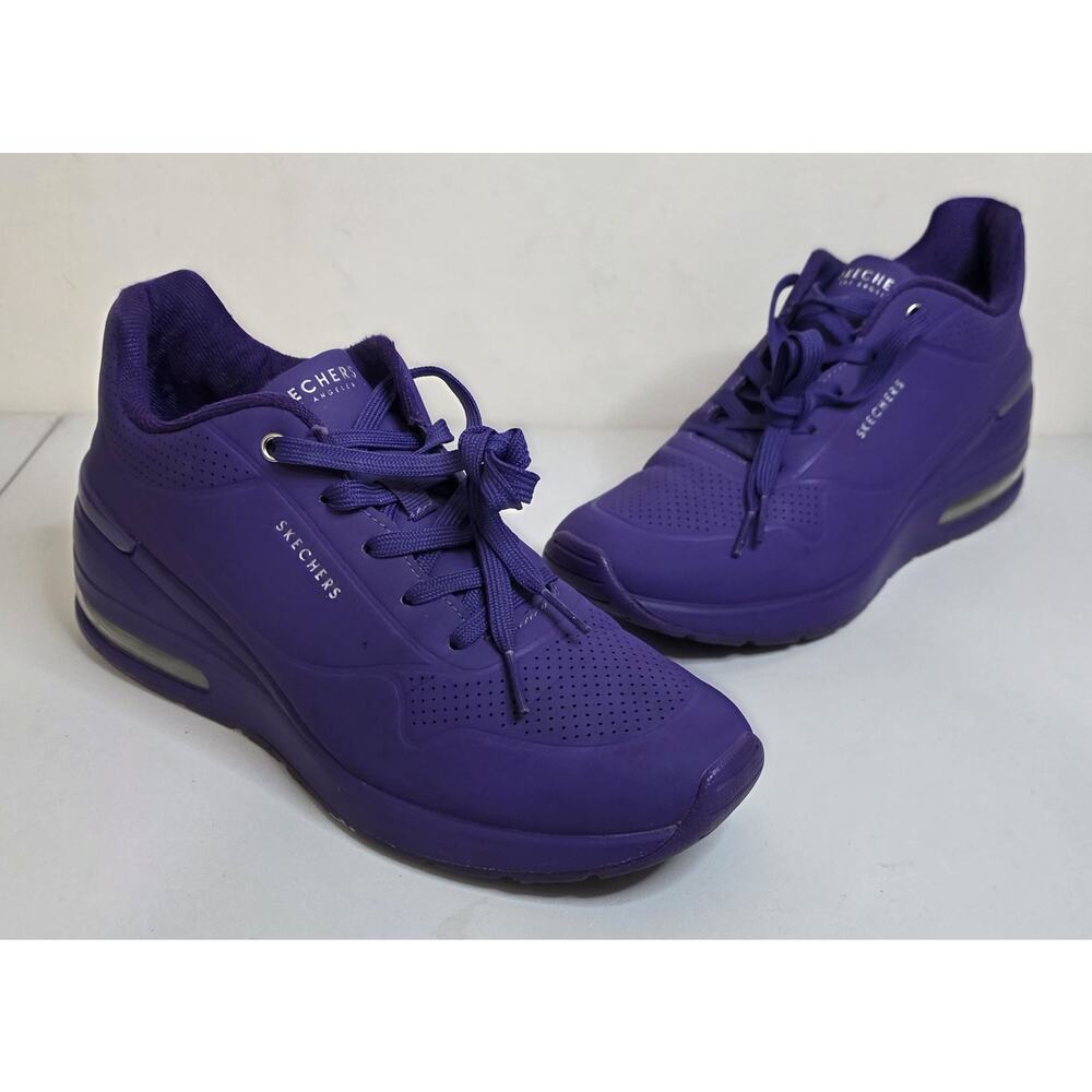 Skechers Women's Purple Street Uno Night Shades Sneakers Size 9